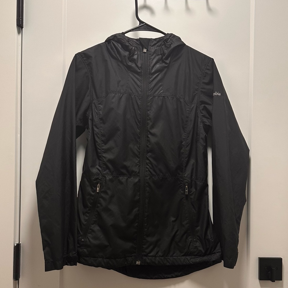 Columbia Black Hooded Jacket